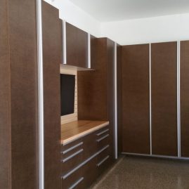 Garage Cabinets With Extruded Handles in Central Jersey